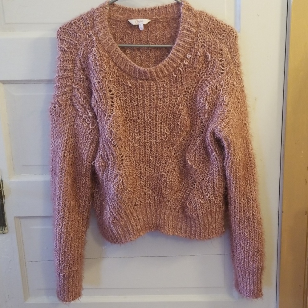 Loose knit sweater